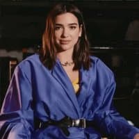 «Dua lipa» sticker set