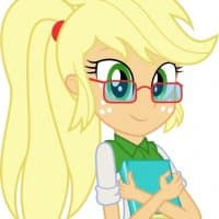 «Applejack» sticker set