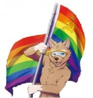 «Furry Communist Stickers» sticker set