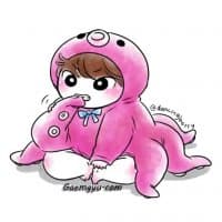 «kyuhyun(gaemgyu.com)» sticker set