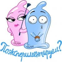 «Durex» sticker set