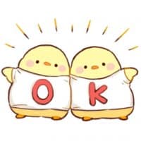 «Soft and cute chick @Nekosticker» sticker set