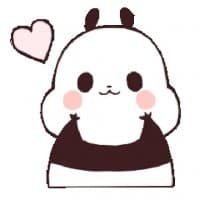 «Panda» sticker set