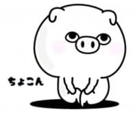 «pig100» sticker set