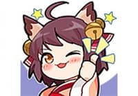 «雀魂 Middle» sticker set