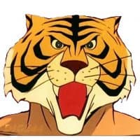 «TIGER MAN-L’UOMO TIGRE» sticker set
