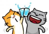 «Cat.line» sticker set