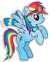 «Pony» sticker set