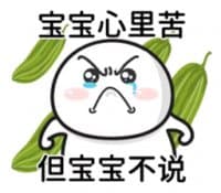 «baobao is not to say» sticker set