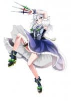 «Izayoi Sakuya» sticker set
