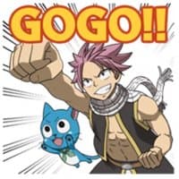«FAIRY TAIL Action Stickers!» sticker set