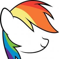 «pony lovely pony» sticker set