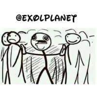 «Exolplanet( 1 )» sticker set