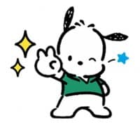 «Pochacco» sticker set