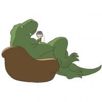 «T-Rex» sticker set