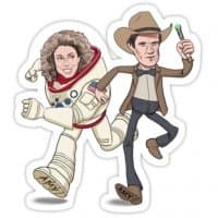 «Doctor Who» sticker set