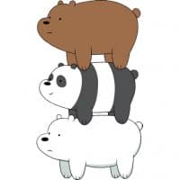 «WeBareBears» sticker set