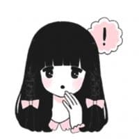 «Ribbonsanka @Nekosticker» sticker set