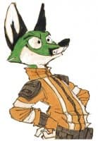 «Greenfox» sticker set
