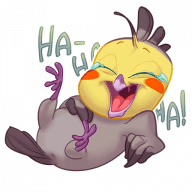 «Berry Bird» sticker set