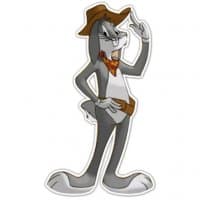 «Багз Банни @want_stickers» sticker set