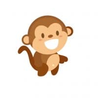 « Monkey Cartoons |® @GodsEyes ™» sticker set