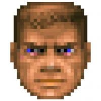 «Complex Doomguy» sticker set