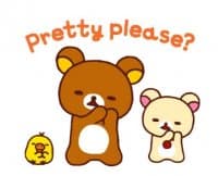 «Rilakkuma 森林採蜜祭 @SeanChannel» sticker set