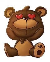 «Teddy» sticker set