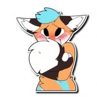 «Fox’s Cute Sticker collection» sticker set