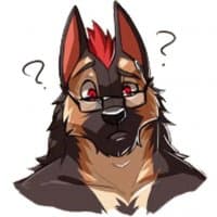 «Doggo» sticker set