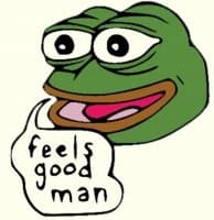 «Cheloide’s rare pepes stash» sticker set
