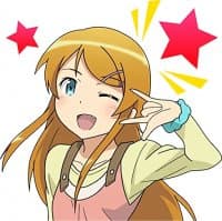 «ORENO IMOUTO GA KONNANI KAWAII WAKEGANAI» sticker set