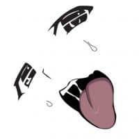 «anifacepng» sticker set