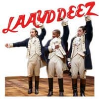 «hamilton» sticker set