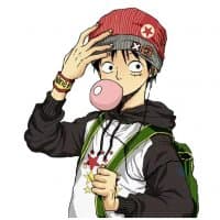 «Mugiwarana-luffy» sticker set