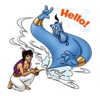 «Aladdin (Creat by S.AH)» sticker set