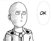 «SaitamaOK» sticker set