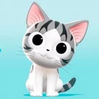 «cat Chi 3D» sticker set