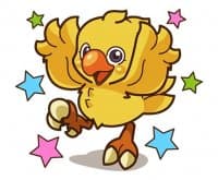 «Chocobo» sticker set