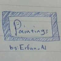 «Paintings» sticker set
