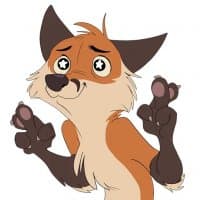 «Malinfox» sticker set