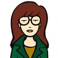 «Daria» sticker set