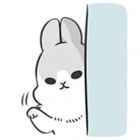 «Machiko rabbit» sticker set