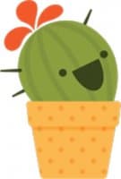 «Cacti» sticker set