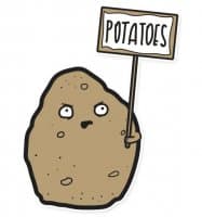 «Potatoes» sticker set