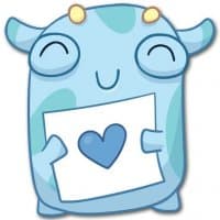 «Imp» sticker set