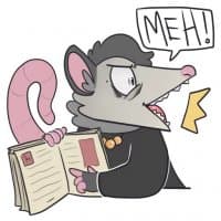 «PossumTrot» sticker set