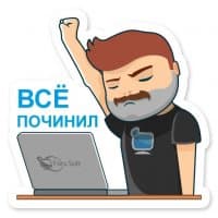 «DevRunner» sticker set