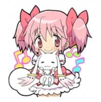 «Puella Magi Madoka Magica» sticker set